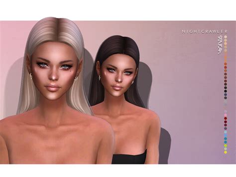 Sims 4 Cc Hair Girls Tsr Identityklo