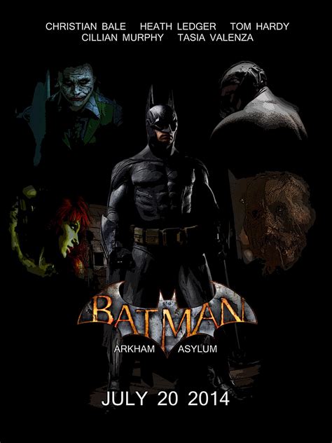 My Artwork Batman Arkham Movie Posters