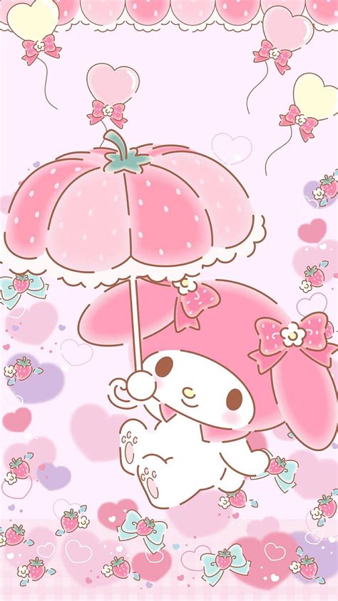 My Melody Cute Iphone Adorable Kawaii Hd Phone Wallpaper Peakpx