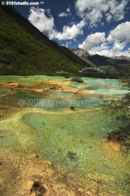 Five Color Pond Location Huanglong Sichuan China Feel Flickr