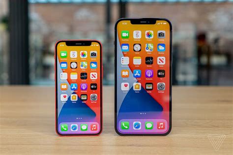 Iphone 12 Mini And 12 Pro Max Hands On And Comparison The Verge