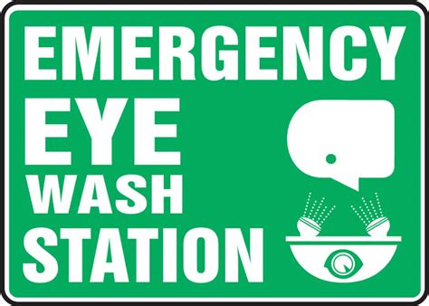 What S Emergency Eyewash Station Signage And How To Use It