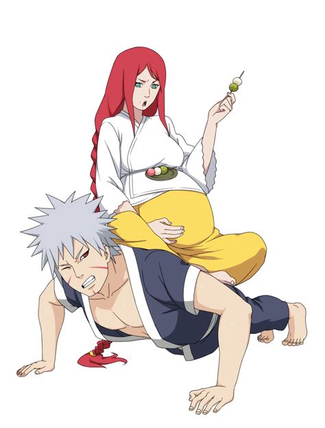 Tobirama And Pregnant Kushina Naruto Characters Anime Naruto Naruto Oc