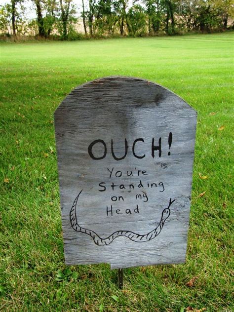See more ideas about tombstone, funny tombstone sayings, halloween tombstones. Latest 15 Funny Halloween Decorations Inspiration | Halloween tombstones, Funny halloween ...