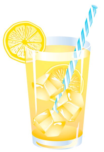 Lemon Summer Drink Png Vector Clipart Clip Art Summer Drinks Food Art
