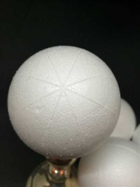 2 34 Marked Styrofoam Balls In Sets Of Six Etsy