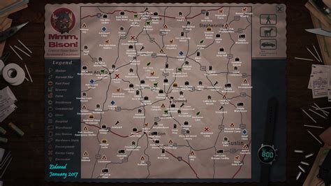 Dead State Complete Locations Map Steam Solo