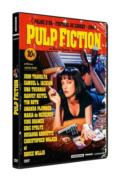 Pulp Fiction Dvd Dvd Zone 2 Quentin Tarantino John Travolta