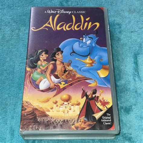 Aladdin Vhs Tape Walt Disney The Classics Black Diamond Clamshell My XXX Hot Girl
