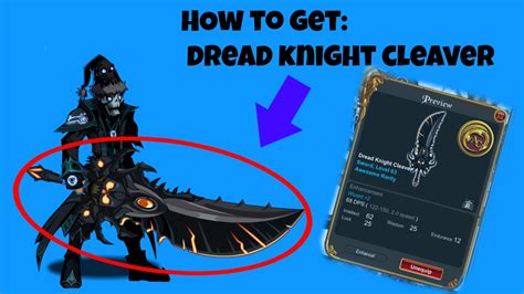 Aqw How To Get Dread Knight Cleaver Youtube