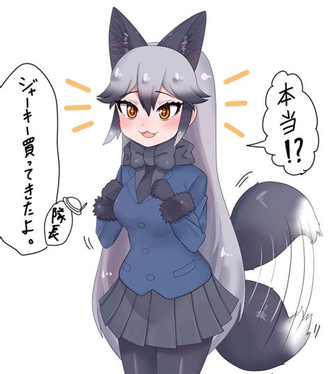 Silver Fox Kemono Friends Drawn By Aramaru Danbooru