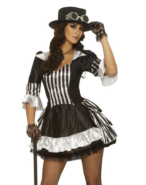 Steam Dream Steam Punk Vampire Victorian Fancy Dress Womens Halloween