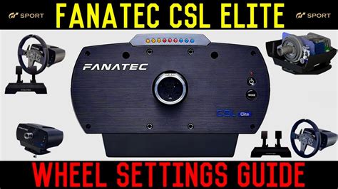 Fanatec Csl Elite Wheel Base Full Set Thinkev Com