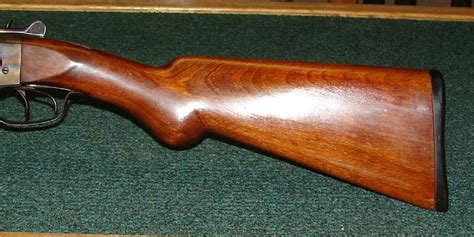 J Stevens Arms Co Model 235 12ga Sxs Hammer Shotgun No Reserve For