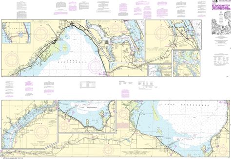 Noaa Chart 11428 Okeechobee Waterway St Lucie Inlet To Fort Myers