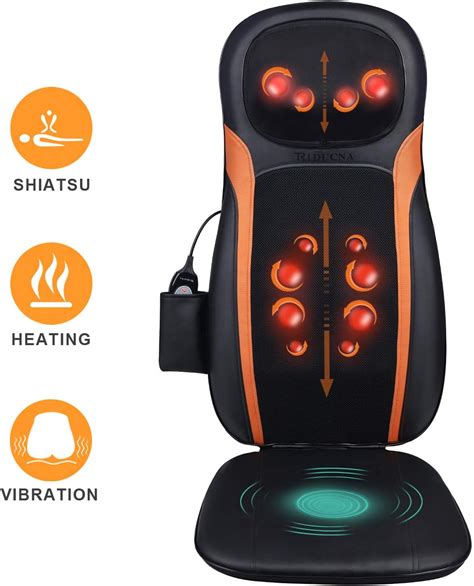 Shiatsu Back Neck Massager Massage Chair Pad With Heat