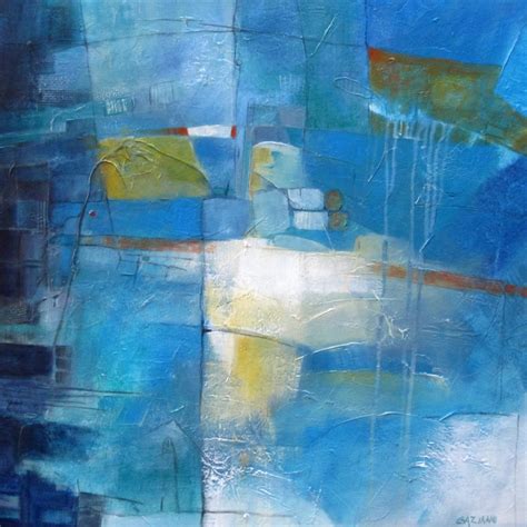 Painting Fields Of Blue Original Art By Dorothy Gaziano