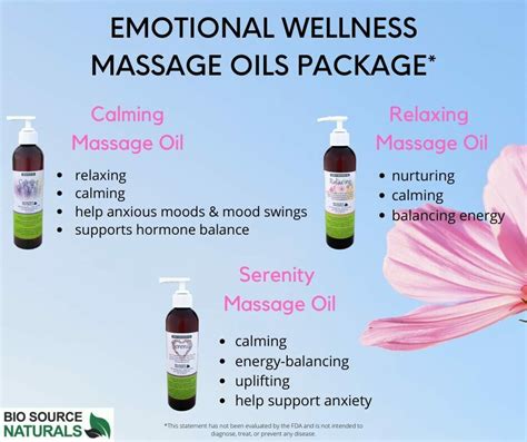 Buy Emotional Wellness Massage Oil Package Biosource Naturals Store Bio Source Naturals