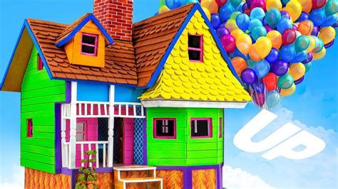 How To Build Amazing Balloon House In Up Movie From Cardboard ️ Diy