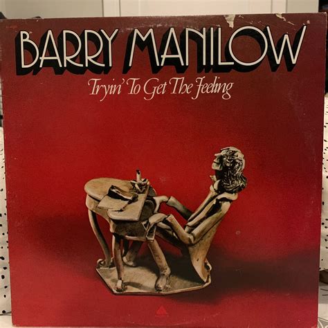 Barry Manilow Tryin To Get The Feeling Vinyl Etsy