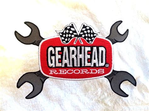 Gearhead Wrench Logo patch