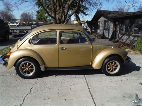 1974 Vw Sun Bug Super Beetle Classic Volkswagen Beetle Classic 1974