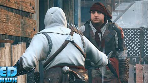 Assassin S Creed Unity Master Arno Treasure Hunter With Altair S Outfit