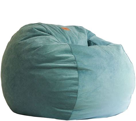 Microsuede extra large bean bag chair. "As Is" CordaRoy's Full Size Convertible Bean Bag Chair ...