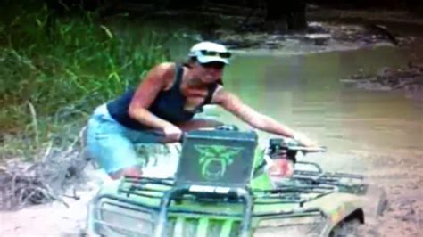 Sexy Southern Girls Riding ATVs In The Mud YouTube