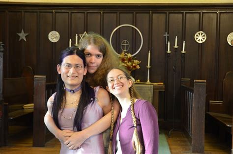Liz And Elly S Queer Trans Lesbian Secular Church Wedding Offbeat Bride