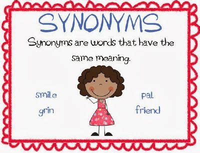 Antonyms and Synonyms | Synonyms anchor chart, Antonyms ...