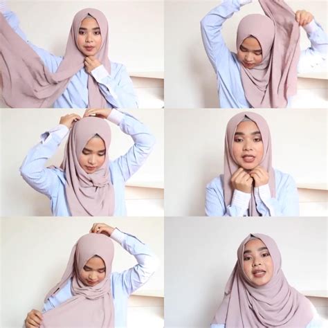 7 Tutorial Hijab Pashmina Yang Mudah Ala Hijabers