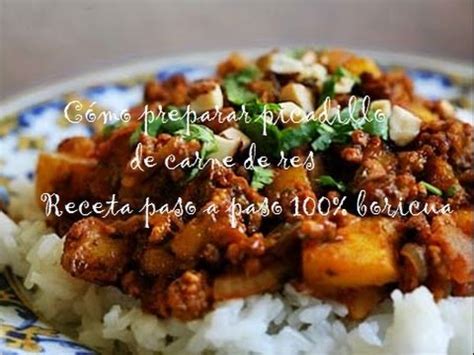Carne ripiada, es conocida en toda américa latina con muchos nombres diferentes, con algunas variaciones en la preparación e ingredientes. Como preparar picadillo de carne molida de res - YouTube