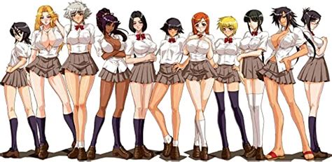 Manga Anime Bleach Bikini Girls 4 XXL ONE PIECE NOT SECTIONS Over 1