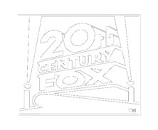 20th Century Fox Logo Coloring Pages Coloring Pages