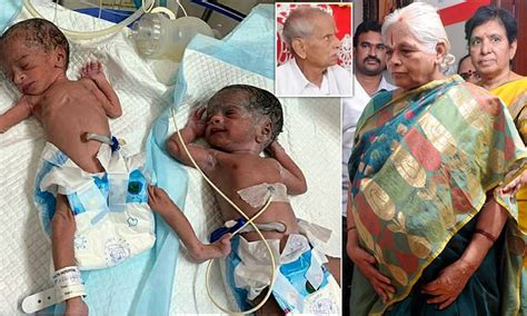 Husband Of Indian Woman 74 Who Gave Birth After Ivf Medical Miracle Has Stroke Day After