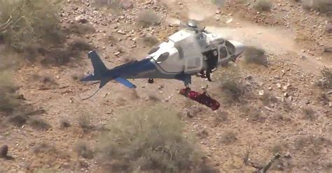 Arizona Helicopter Rescue Spins Hiking Woman Out Of Control