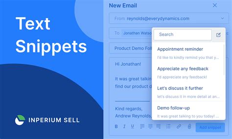 Announcing Reusable Text Snippets Be More Productive And Professional