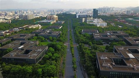 Aerial View Of Huawei Shenzhen Campus Huawei