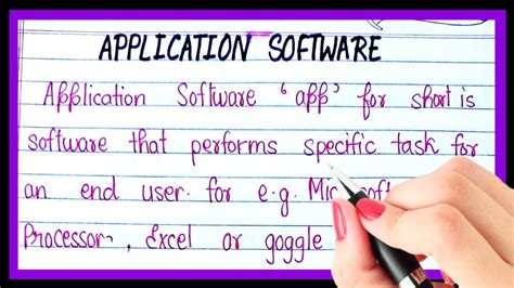 What Is Application Softwaredefinition Of Application Softwarewhat Is