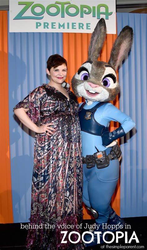 Behind The Voice Of Judy Hopps In Zootopia