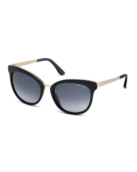 Tom Ford Emma Gradient Cat Eye Sunglasses Neiman Marcus