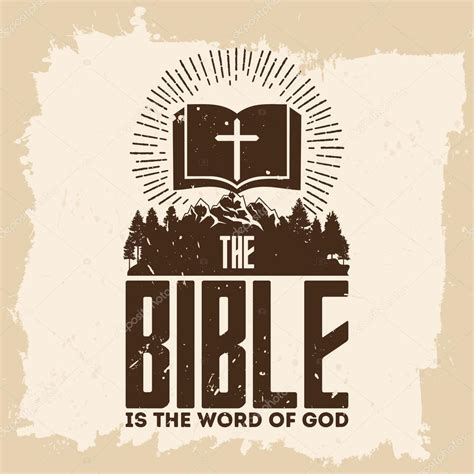 Letras Bíblicas Arte Cristiano La Biblia Es La Palabra De Diosn