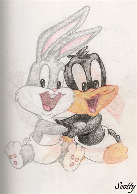 Bugs Bunny And Daffy Duck By Scottyrae On Deviantart