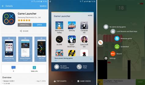 Samsung Game Launcher Makes It To The Galaxy S6 And Note5 Gsmarena Blog