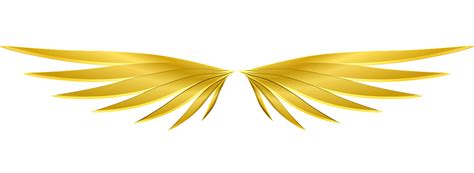 Wingsgoldmythologicalfantasysymbol Free Image From