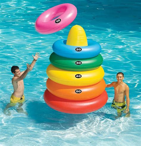 This Giant Inflatable Ring Toss Game Is Over 5 Feet Tall And Its