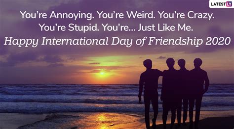 International Friendship Day 2020 Wishes Images Quote