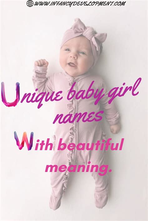 39 Unique Baby Girl Names With A Beautiful Meaning Gambaran