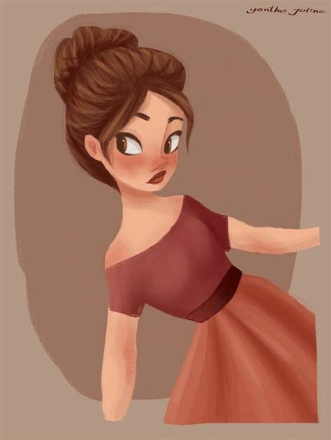 So, here's the list of top anime girls with brown colored hair. Emmaline hair and outfit | Digital art girl, Girl sketch ...